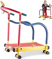 Kids Treadmill for Ages 3-12, Toddler Running Exercise Machine with LED Display, Home Fitness Equipment for Boys and Girls