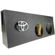 2007 - 2013 Toyota Tundra Crew Max Truck Dual 10" Sub Box Subwoofer Enclosure