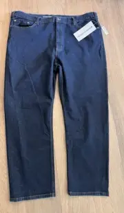Amazon Essentials Men's Relaxed Stretch Jeans 46 x 32 NWT