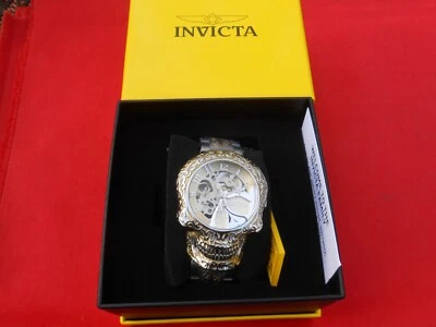 Invicta Artist Automatic Women's Watch - 43mm, Steel, Gold 42297 NEW