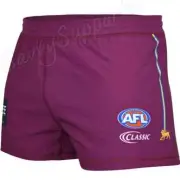 Brisbane Lions AFL Mens Home Shorts Sizes S-5XL BNWT