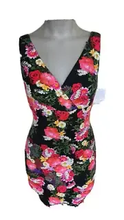 Aidan Mattox Floral Print Style Sleeveless Women's Designer Maxi Dress NWT (1047