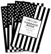 Yardage Book - Golf Journal & Log Book with Golf Club Yardage Chart - Golf Notebook Back Pocket - Golf Log Book Pocket Size - The Essential Tool for Serious Golfers (4 Pack)