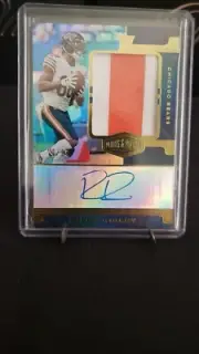 2019 Plates and Patches Riley Ridley Rookie Patch Auto /99