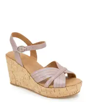 Gentle Souls by Kenneth Cole Women's Nomi Wedge Heel Platform Sandals