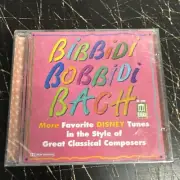 Bibbidi Bobbidi Bach CD 15 Disney Tunes In The Style Of Classical Composers NEW
