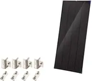 Kings 200W Fixed Solar Panel + Solar Panel Mounting Brackets
