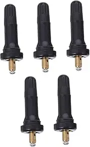 JECOMPRIS 5Pcs Tpms Replacement Stems for Vehicle Tires Easy Install Rubber Valve Stems Durable Tire Pressure Sensor Components Compatible with Cars and Trucks