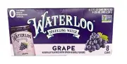 Waterloo Grape Sparkling Water 8 Pack