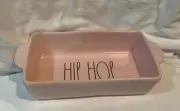 New Rae Dunn Pink Hip Hop Mini Loaf Pan Baking Dish Easter 2020