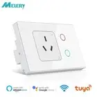 Melery Tuya WiFi AU Wall Socket Smart Life Light Switch by Alexa Google Home APP