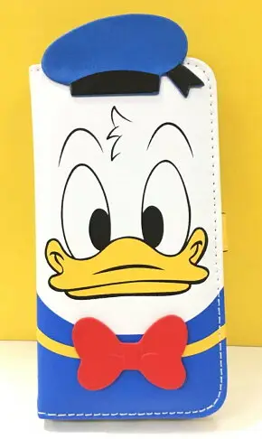 【震撼精品百貨】Donald 唐老鴨 迪士尼唐老鴨I PHONE 6 掀開手機套-藍#72140 震撼日式精品百貨