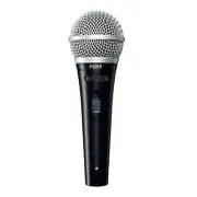 Shure PGA58-QTR Cardioid Dynamic Vocal Microphone XLR-QTR Cable