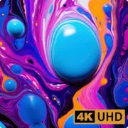Peaceful Fluid Lava Lamps Deep Sleep Sounds Soundscape for Tinnitus Relief, Comfort and Sleep for Fire TV
