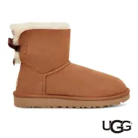 在飛比找momo購物網優惠-【UGG】女鞋/女靴/靴子/雪靴 Mini Bailey B