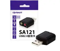 在飛比找Yahoo!奇摩拍賣優惠-Uptech登昌恆 SA123 USB 2.0音效卡