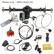 Go Kart Quad 48V 1000W Electric Brushless Differentia Motor 760mm Rear Axle Kit