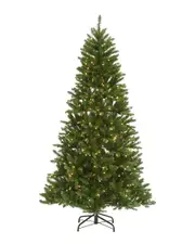 National Tree Company 7.5ft Peyton Spruce Tree with Clear Lights