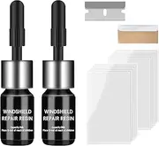 Windshield Chip Repair Kit Windshield Crack Repair Kit Windshield Repair Kit Nano Windshield Crack Repair Liquid Automotive (BLack1)