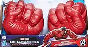 Marvel Avengers Captain America: Brave New World Red Hulk Gamma Smash Fists, Soft Foam Role Play Toy, Super Hero Toys for Kids Ages 5 and Up