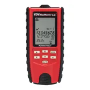 PLATINUM TOOLS T130K4 Vdv Mapmaster 3.0 Cable Tester Field Kit Network and Coax Cable Tester W/ Case