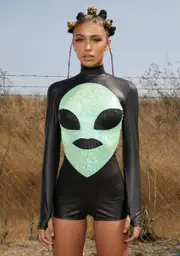 [Club Exx] Beyond The Stars Alien Romper