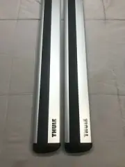 Thule BUNDLE _ Wingbar 135 Silver + Podium Footpack + Kit 183145 + Lock/Key Set!