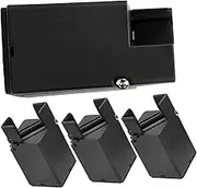 Tofficu 4pcs Furniture Heightening Pads Raiser Stands Height Adjustable Feet Raising Leveler Furniture Risers Felt Bed Risers Raised Lifter Mattress Riser Support Lifts for 30% Fiber Black