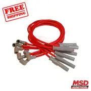 MSD Spark Plug Wire Set fits Jeep Commando 1972
