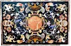 30 x 60 Inches Dining Table Top , Marble Black Conference Table , Bar Table Top