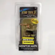 Sealed TOS Star Trek Enterprise 24K Gold Plate Bobble Head Monitor Mate Figurine