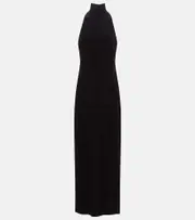 [Norma Kamali] Norma Kamali Turtleneck maxi dress AU 16 black