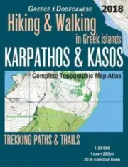 Mazitto - Karpathos Kasos Complete Topographic Map Atlas 1 25000 Gre - J555z