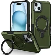 Phone Protection Compatible with iPhone XS MAX Sleek Minimalist Slim Case,Metal Ring Kickstand Shockproof Hard PC Heavy Duty Protective Case [Military Drop Protection]Compatible with XS MAX phone acce