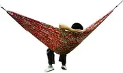 Camping Hammocks for Adults, 661 lb Load Capacity Portable Travel Swing Tree Hammock, 106 x 55 inch Breathable Swing Bed with Tree Straps for Outdoor Indoor Hiking Patio