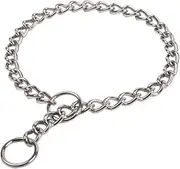 SGODA Chain Dog Training Choke Collar, 24 in, 3.5 mm