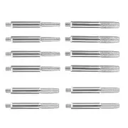 12x Carborundum Burrs For Hand Crank Chain Saw Sharpener Carving Grinding Tools
