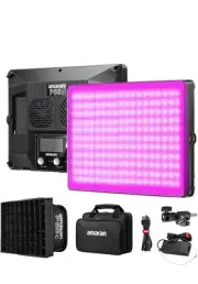 Aputure Amaran P60C RGBWW Video Panel Light,Color Temperature 2500K-7500K,60W