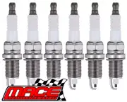 6 X COPPER CORE MACE SPARK PLUG FOR NISSAN SKYLINE R32 RB25DE 2.5 I6 09/1991 ON (for: Nissan)