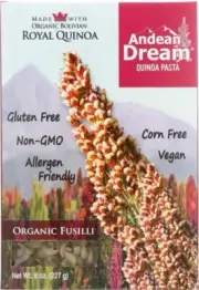 Andean Dream Pasta Quinoa Fusilli, 8 Oz - 6 pc
