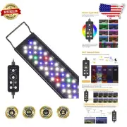 Modern Slim 26W Aquarium Light - Full Spectrum with Custom Brightness Settings