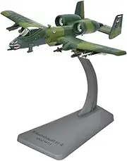 1/144 Alloy A-10 Fighter Military Airplane Aircraft Model Die-cast High-Simulated Plane Aviation Model Teaching Tool