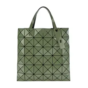 【ISSEY MIYAKE 三宅一生】BAOBAO 6X6亮面雙色手提包(任選)