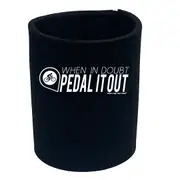 Cycling Rltw When In Doubt Pedal It Out White - Funny Novelty Stubby Holder