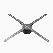 P62 3D Hologram Projector Fan Remote Wifi Control Commercial Advertising Display Lights Projector Logo Picture For Comme