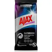 Ajax Professional Bathroom Multipurpose Cleaning Wipes 90 pack