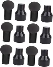 [Beavorty] 6pcs Mushroom Head Makeup Sponge Wet Dry Cosmetic Puff for Foundation Loose Powder Non-latex Travel Case for Home Salon Use