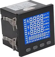 Digital Current Voltage Power Meter 3 Phase Electric Meter with LCD Display for Voltage, Current, Power, etc.