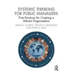 SYSTEMIC THINKING FOR PUBLIC MANAGERS: FIVE PRACTICES FOR CREATING A VIBRANT ORGANIZATION