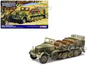 KRAUSS-MAFFEI SD.KFZ.7 TOWING HALF-TRACK VEHICLE GERMAN ARMY 1/50 CORGI CC60013